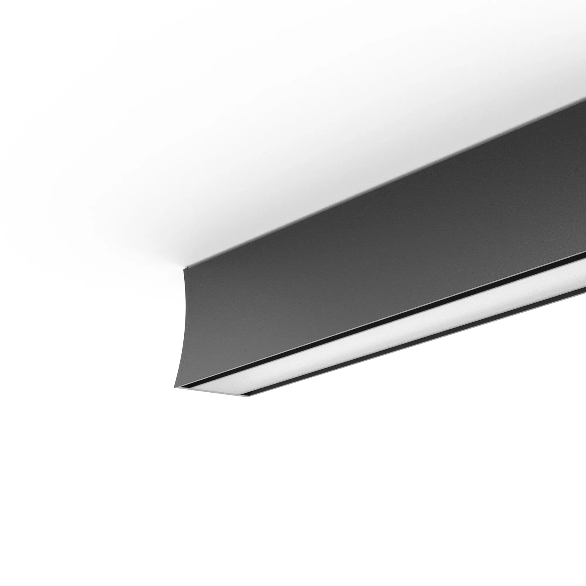 Hanok Linear Ceiling 110° 14W LED 3000K Black M7951  Mantra Fusion Hanok Black